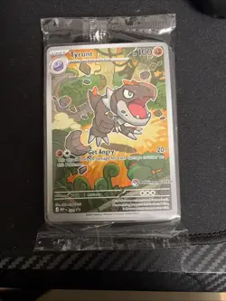 Tyrunt 070 SEALED Pokemon Center Stamp Black Star Promo & Non Stamped Variant - Image 1