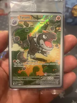 Tyrunt 070 Pokemon Center Stamped Promo - Sealed - Perfect Order - Image 1