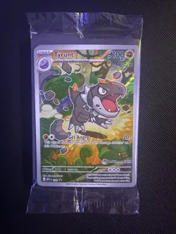 Pokemon Center Tyrunt MEP 070 Stamped Promo - Perfect Order (Sealed) - Image 1
