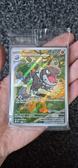 Pokemon Center Tyrunt MEP 070 Stamped Promo - Perfect Order (Sealed) - Image 1