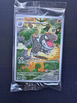 Tyrunt 070 SEALED Pokemon Center Stamp Black Star Promo - Image 1