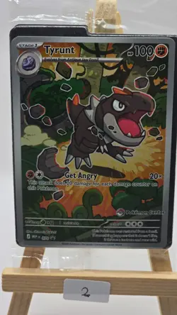 Pokemon Center Tyrunt MEP 070 Stamped Promo - Perfect Order (Sealed) - Image 1