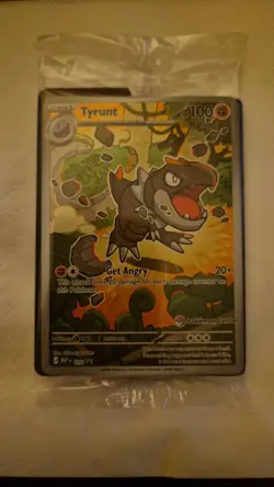 Pokemon Center Tyrunt MEP 070 Stamped Promo - Perfect Order (Sealed) - Image 1
