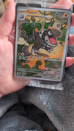 Tyrunt Pokemon Center Stamped 070 Perfect Order Promo card - Pokemon - Image 2