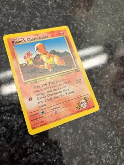 Blaine's Charmander 60/132 Gym Challenge 2000 Regular Common LP Pokemon Card - Image 2
