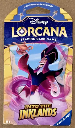 Disney 29 Lorcana Into The Inklands TCG Blister Booster Packs 348 Cards NEW - Image 2