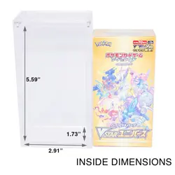 Acrylic Display Case for Pokemon Japanese Booster Small Box Premium Magnetic Top - Image 2