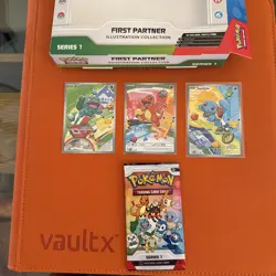 Pokemon TCG First Partner Illustration Collection Kanto Series GEN 1 Starters A - Image 2