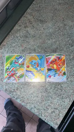 Pokemon TCG First Partner Illustration Collection Kanto Series GEN 1 Starters A - Image 1