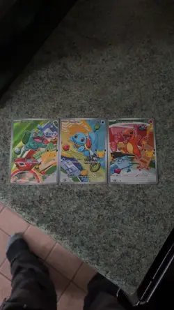 Pokemon TCG First Partner Illustration Collection Kanto Series GEN 1 Starters A - Image 2
