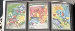 Pokemon TCG First Partner Illustration Collection Series 1 Kanto GEN 1 Starters - Image 1