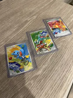 Pokemon TCG First Partner Illustration Collection Series 1: Kanto Gen 1 Starters - Image 1