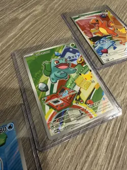 Pokemon TCG First Partner Illustration Collection Series 1: Kanto Gen 1 Starters - Image 3