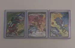 Pokemon TCG First Partner Illustration Collection Series 1: Kanto Gen 1 Starters - Image 1