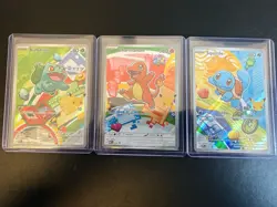 Pokemon TCG First Partner Illustration Collection Series 1 Kanto Starters Gen 1 - Image 1
