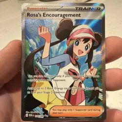 Rosa’s Encouragement 114/88 Perfect Order Pokemon Card SIR Special Illustration - Image 1