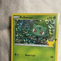 Bulbasaur #1/25 - McDonald's 25th Anniversary Promo - Holo Pokemon Card - Image 3