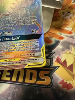 Venusaur & Snivy GX Cosmic Eclipse Secret Rainbow Rare Card 249/236 NM Condition - Image 5