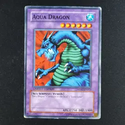 Aqua Dragon MDP2-EN013 - Mcdonalds Promo - YuGiOh Card - Image 1