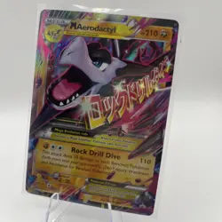 Pokemon TCG M Aerodactyl EX Rare Card XY98 XY Promo - Image 1