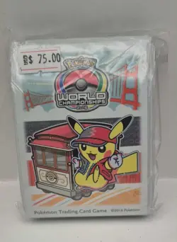 2016 Pokemon World Championships Competitor Card Sleeves (65 ct.) (B23) - Image 1