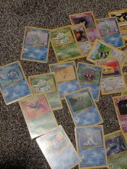 Vintage Pokemon Card Lot WOTC Various Conditions/ Squirtle, Diglett, Haunter - Image 2
