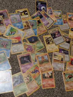 Vintage Pokemon Card Lot WOTC Various Conditions/ Squirtle, Diglett, Haunter - Image 4