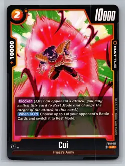 Dragon Ball Super Card Game #FB01-111 Cui - Image 1