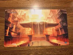 Ultra Pro MTG Gatecrash Sacred Foundry Playmat Magic the Gathering - Image 1