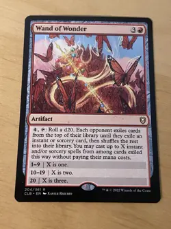 MTG Wand of Wonder [Commander Legends: Battle for Baldur's Gate] Near Mint​ - Image 1