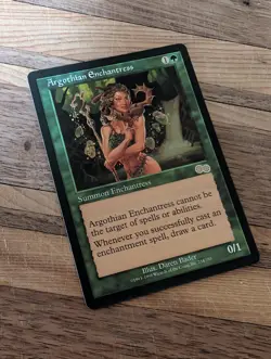 MTG Magic the Gathering Argothian Enchantress #234/350 English Ungraded NM - Image 1