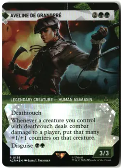 MTG Aveline de Grandpre (Showcase) FOIL R Universes Beyond: Assassin's Creed 135 - Image 1