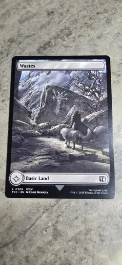 Wastes Final Fantasy Regular Basic Land MTG NM - Image 1