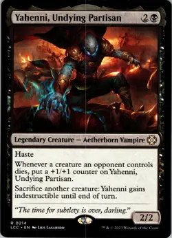 Yahenni, Undying Partisan Commander: The Lost Caverns of Ixalan 214 NM MTG Magic - Image 1
