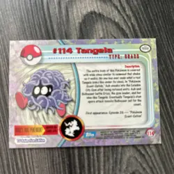 Topps Pokemon series 2 Tangela #114 holo foil LP - Image 5