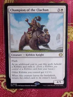 Champion of the Clachan Lorwyn Eclipsed Magic The Gathering MTG White kithkin - Image 1