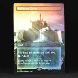 Reliquary Tower #7104 (BONUS FOIL) - MTG Secret Lair Dungeons & Dragons - Image 1