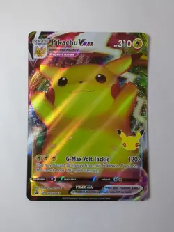 Pikachu VMAX SWSH062 Full Art Rare Promo NM | Celebrations 25th Anniversary - Image 1
