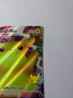 Pikachu VMAX SWSH062 Full Art Rare Promo NM | Celebrations 25th Anniversary - Image 2