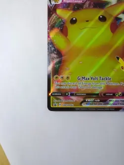 Pikachu VMAX SWSH062 Full Art Rare Promo NM | Celebrations 25th Anniversary - Image 4