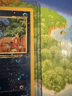Pokemon Marill Southern Islands (SI) 🏝 Holo 2001 Vintage NM Holo Swirl 💫 - Image 5