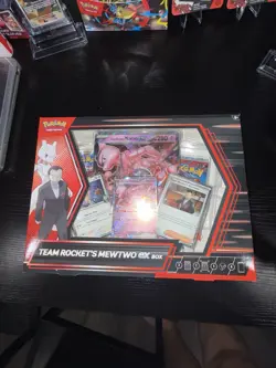 Pokemon TCG Cards Team Rocket's Mewtwo Ex Box New Factory Sealed - Image 2