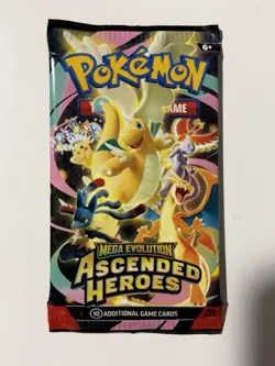 (HEAVY)🔥 22.59g Pokemon TCG Ascended Heroes Booster Pack Factory Sealed✅ - Image 2