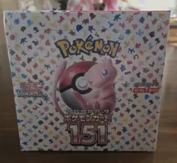 Pokemon Scarlet & Violet 151 Booster Box Japanese Sealed Factory - Image 1