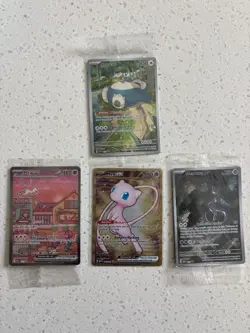 Pokemon TCG Scarlet Violet 151 Promos All 4 Promos Sealed - Image 1