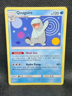 Pokemon Quagsire Dragon Majesty 26/70 NM Condition - Image 1