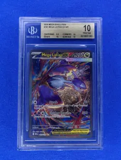 2025 Pokemon Mega Evolution | Mega Latias EX SIR | 181/132 | BGS 10 Pristine - Image 1