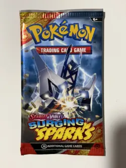 (HEAVY)🔥 22.48g Pokemon TCG Surging Sparks Booster Pack Factory Sealed✅ - Image 2