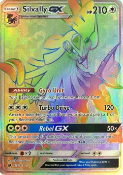 Silvally GX (Secret) | SM - Crimson Invasion (SM04) | 119/111 | Holofoil | Se... - Image 1