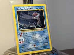Shining Gyarados 65/64 Neo Revelation Secret Rare Vintage Pokemon SWIRL - Image 3
